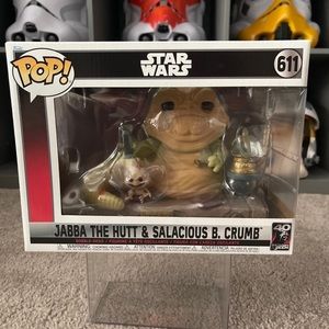 Funko Pop! Star Wars Jabba the Hut with Salacious B. Crumb